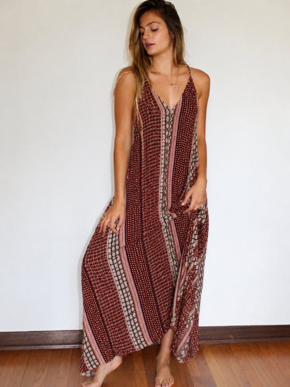 Daughters of Culture Women's Maxi Dress Multi OS